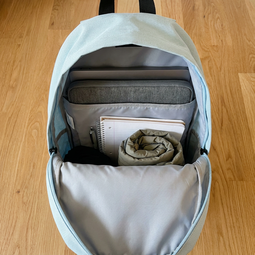 Organization that matches real school gear (and avoids wasted space)