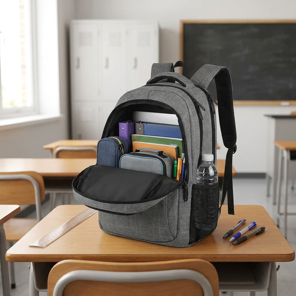 Selection criteria that actually matter: size, comfort, organization, durability