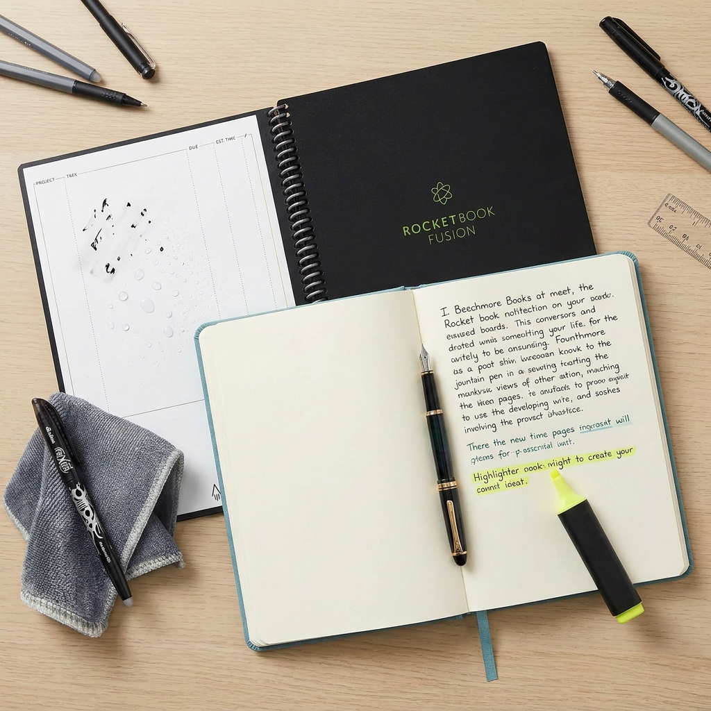 Tools and paper compatibility: pens, highlighters, and why gsm isn't just a hobby detail