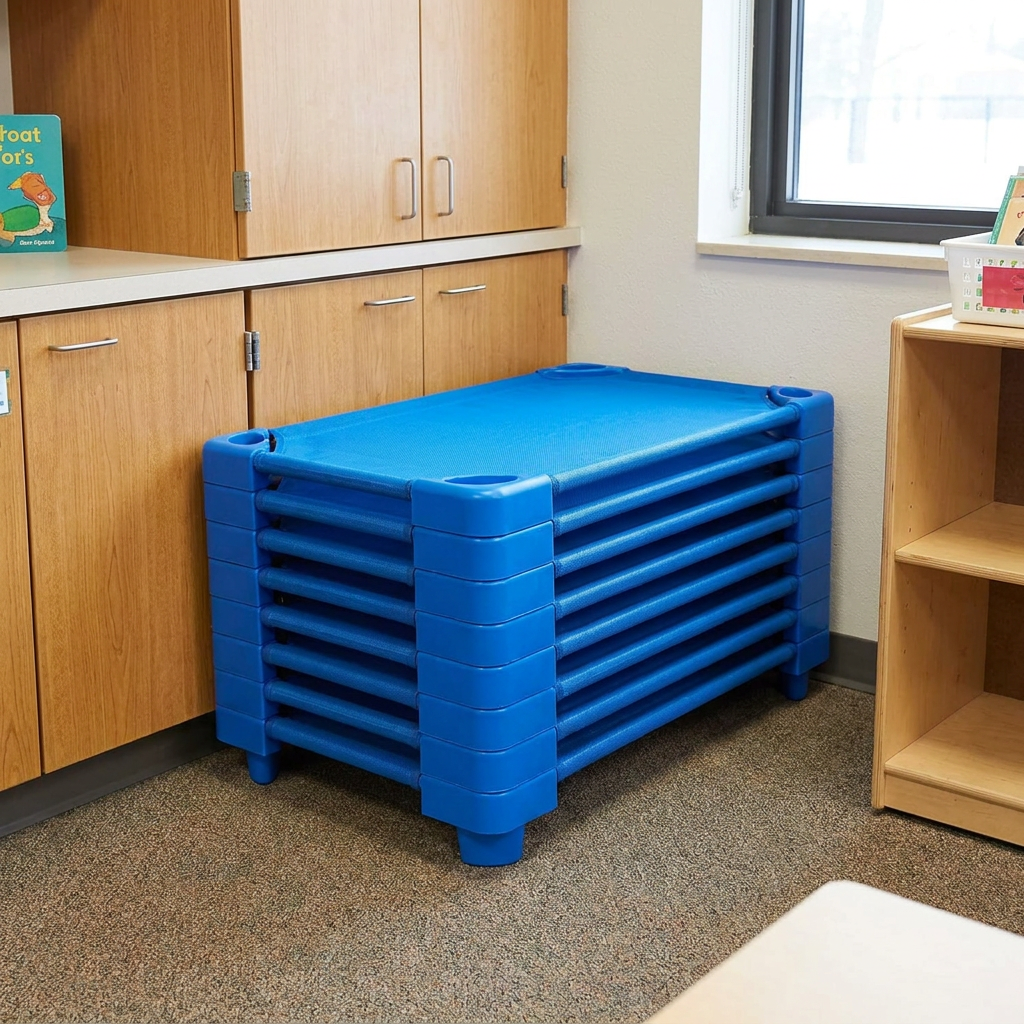 Furniture Classroom: ECR4Kids Stackable Kiddie Cot Review