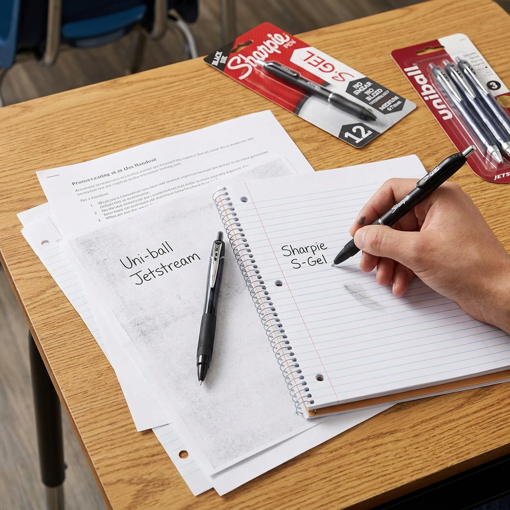 School paper, drying, smudging: the problems that actually decide