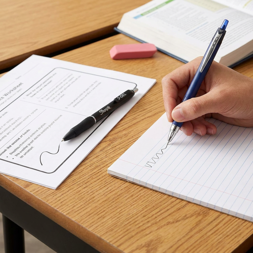 Liquid Gel Pen Vs Ballpoint: Practical Differences For School