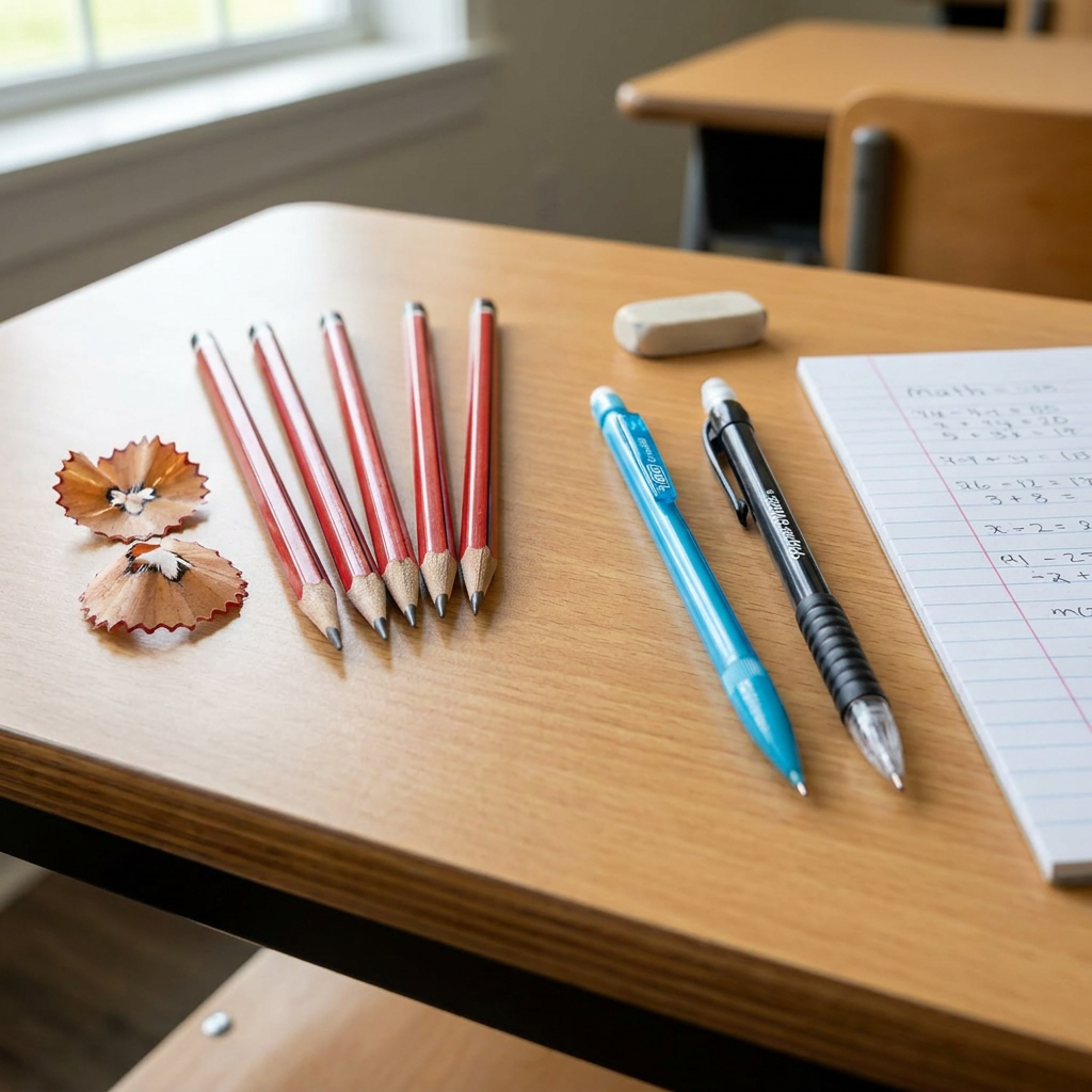 Wood Pencil vs Mechanical: What Changes in Real School Use