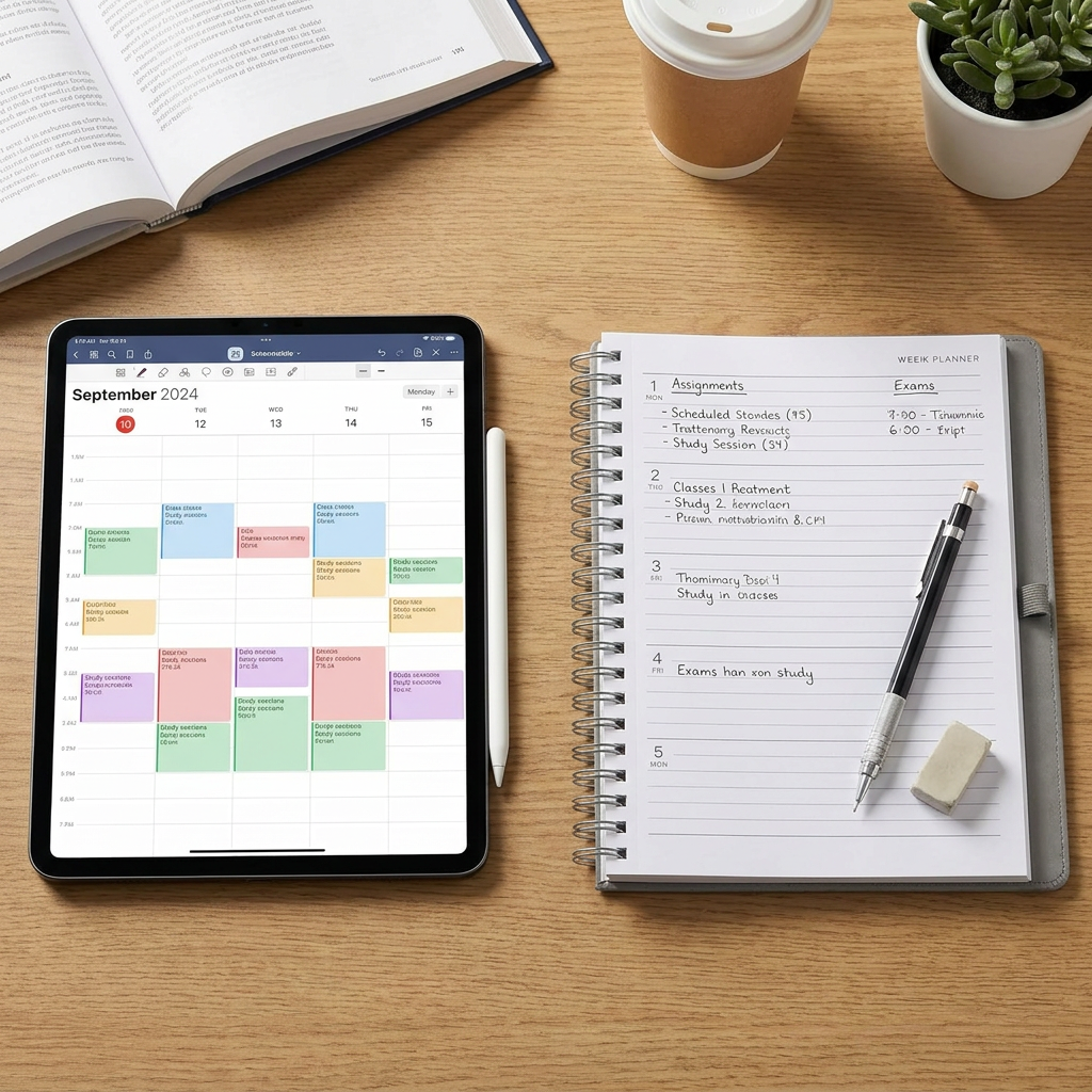 Planner vs Notebook: How To Choose for School