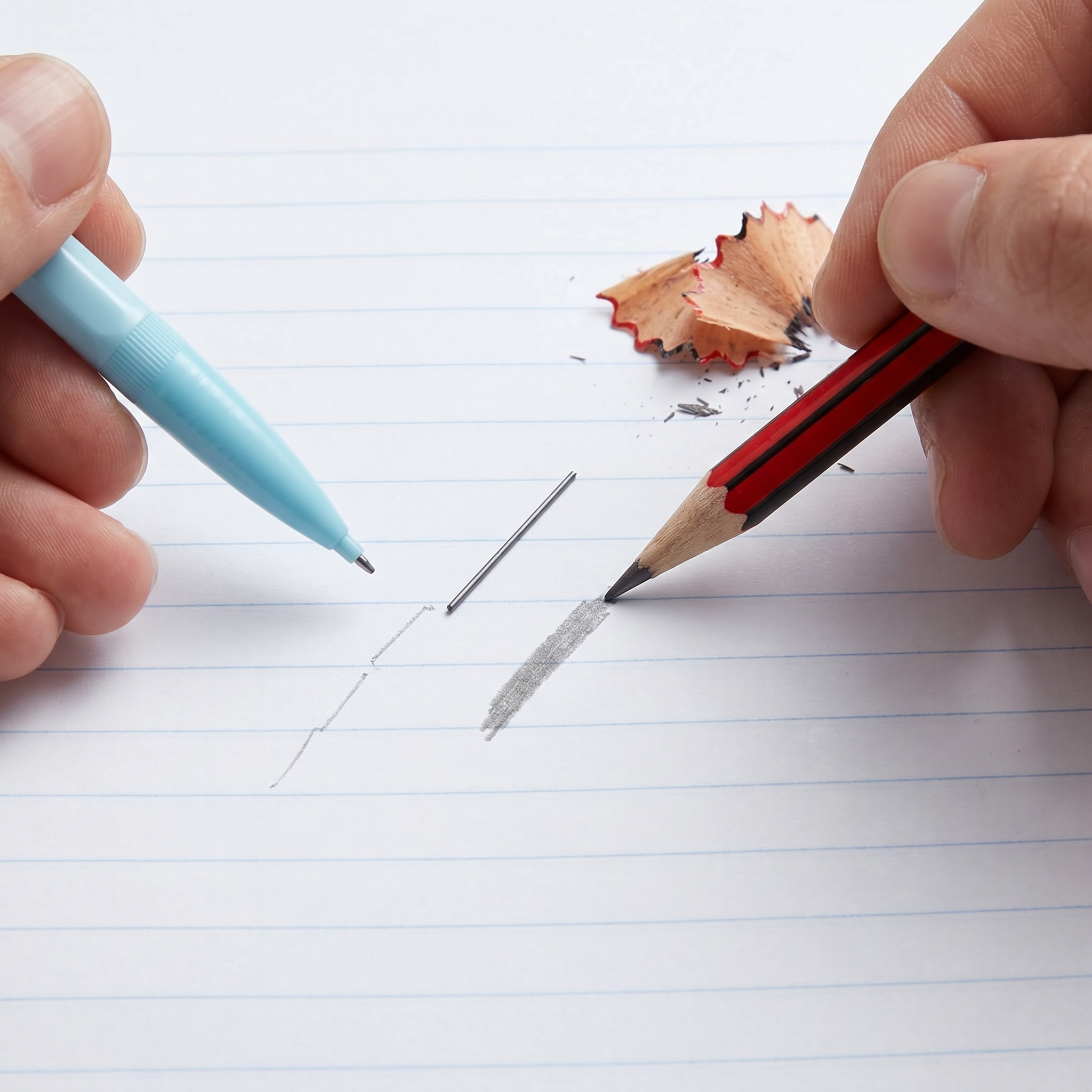 Hand development and grip: when the format changes the writing behavior